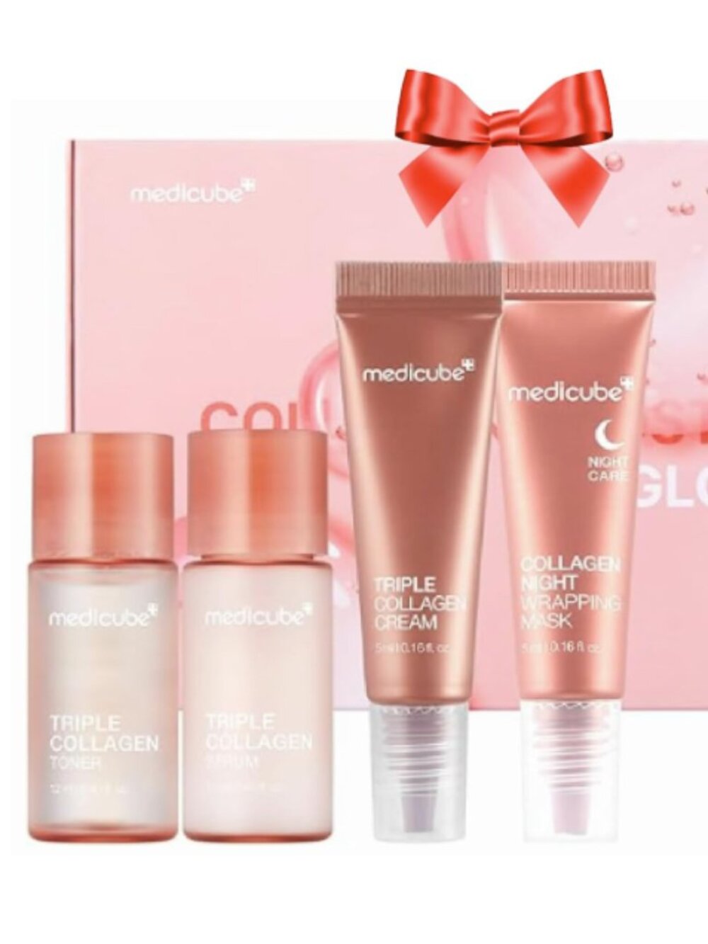 medicube Glass Skin Collagen Trial Kit - Mini Skincare Set (UNOPENED)